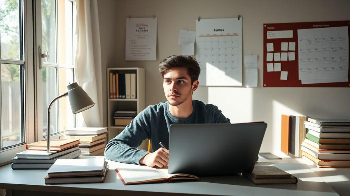 Como organizar uma rotina eficiente de estudos