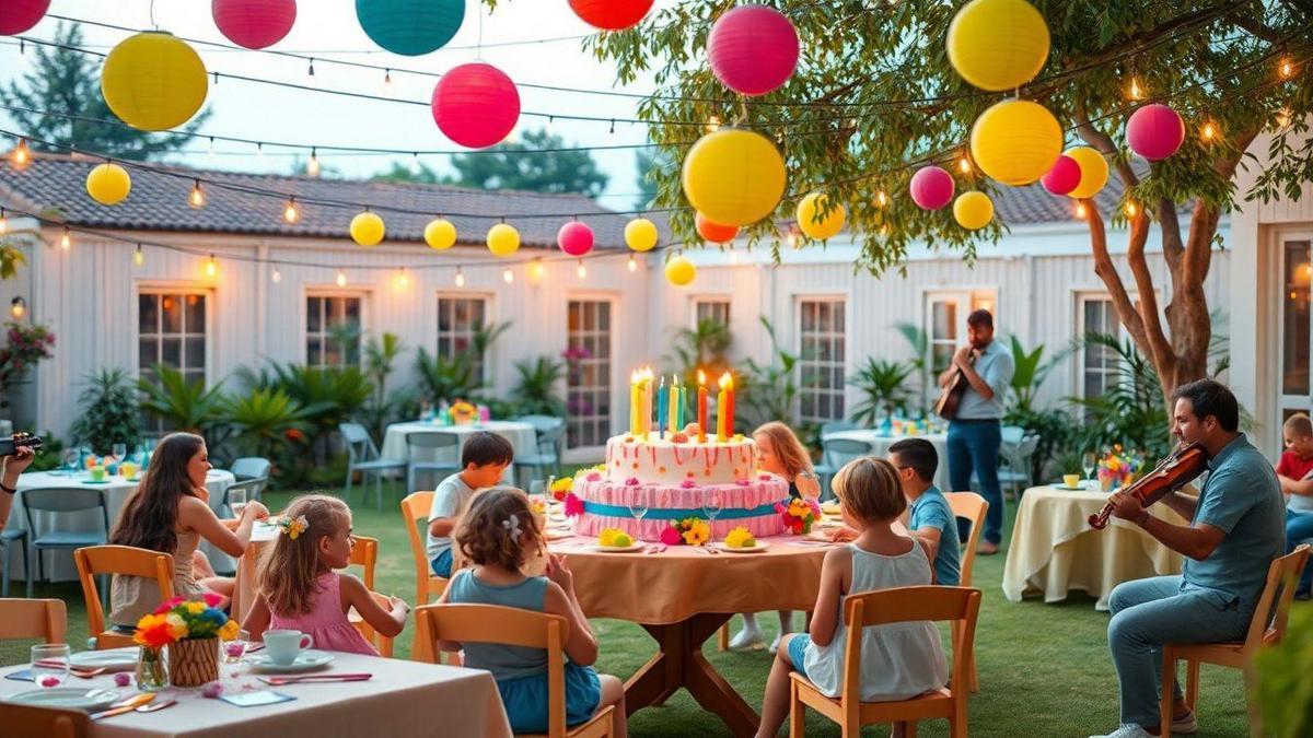 Ideias criativas para festas de aniversário incríveis