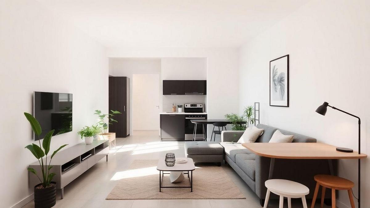 Tendências de decoração minimalista para pequenos espaços